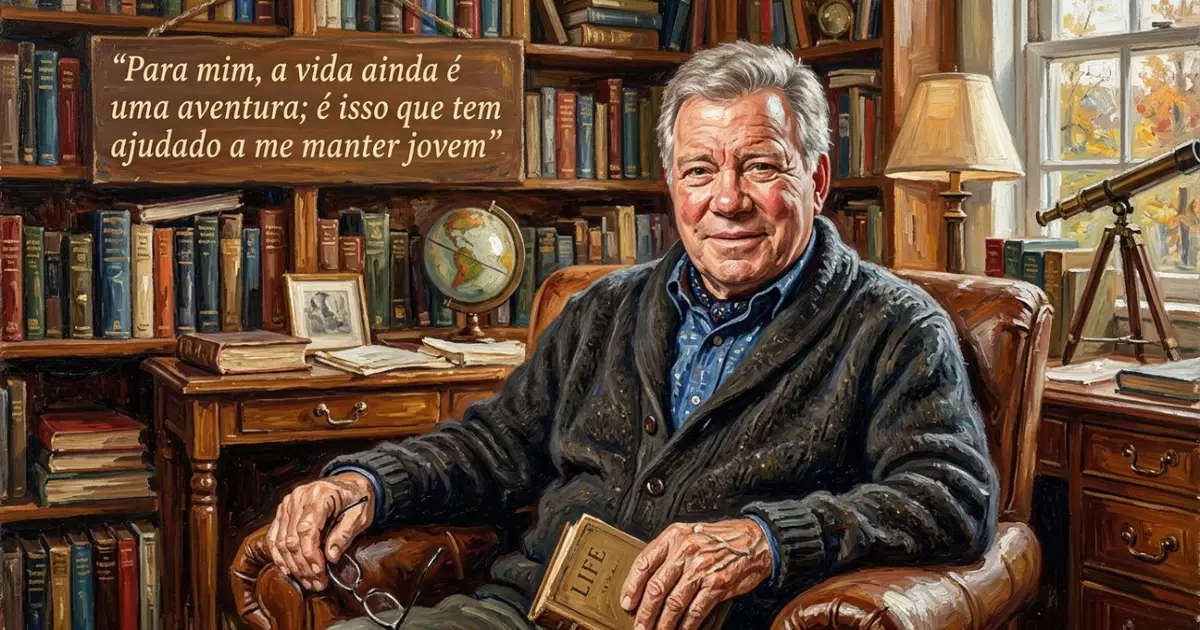 William Shatner aos 95 anos revela o segredo para manter a juventude