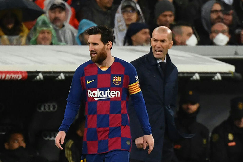 Zinedine Zidane reconhece Lionel Messi como o maior jogador de todos os tempos