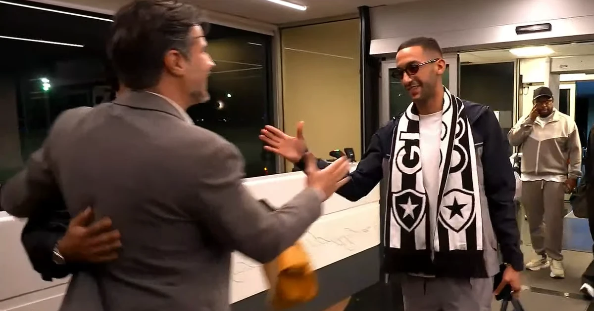 Ziyech surge como reforço estratégico para elevar o patamar técnico do Botafogo