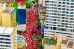 A ocupação da rua Augusta por multidão em ato político na capital paulista