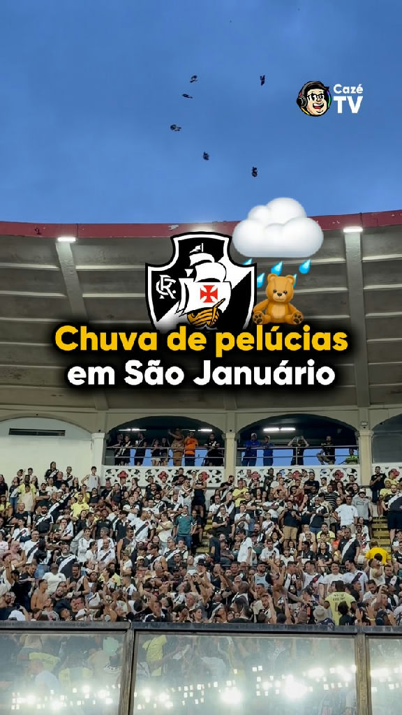 Ação social promove chuva de pelúcias em São Januário