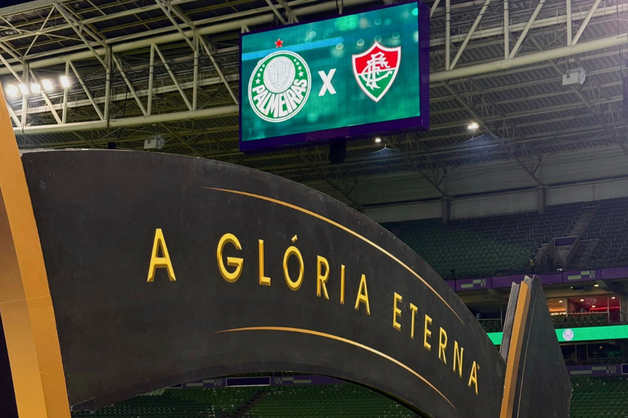 Acompanhe ao vivo o confronto entre palmeiras e fluminense