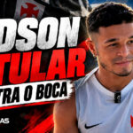 Adson ganha vaga no ataque do Vasco para enfrentar o Boca Juniors ao lado de Gómez e Duarte