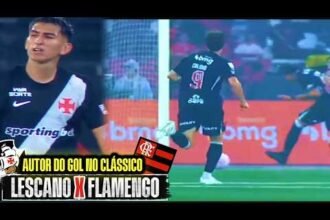 Alan Lescano brilha pelo vasco e balança a rede no Clássico dos Milhões
