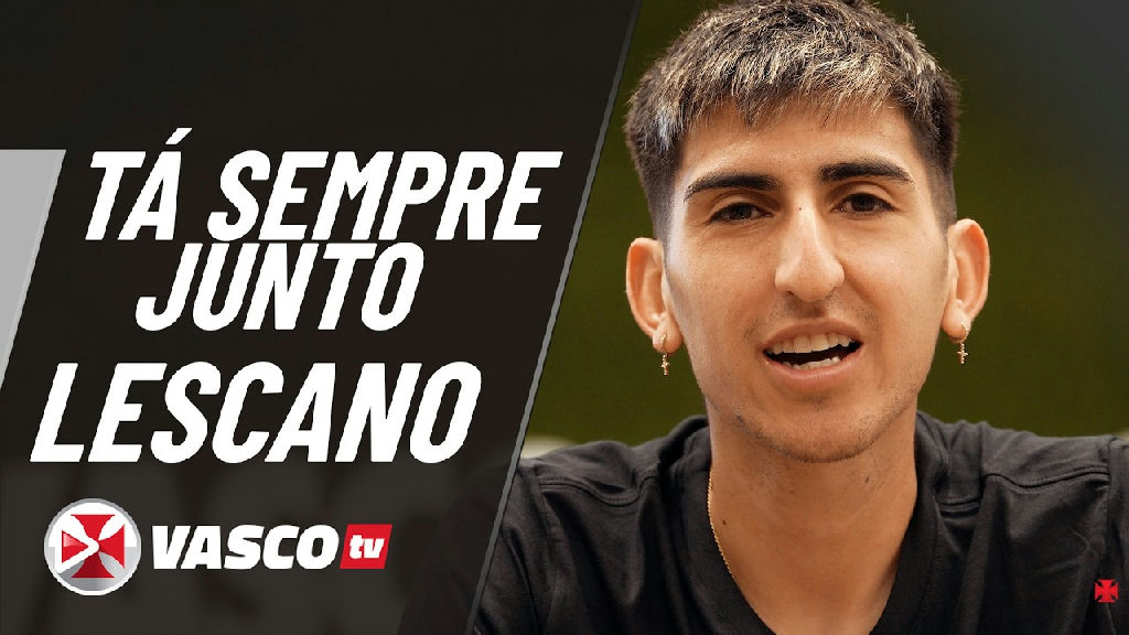 Alan Lescano revela objetos de valor sentimental em novo episódio da Vascotv