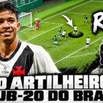 Andrey Fernandes, artilheiro da base do Vasco, ganha destaque nacional em vídeo
