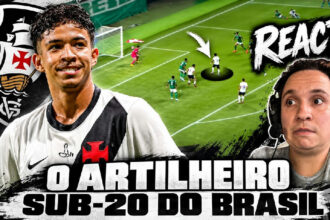 Andrey Fernandes, artilheiro da base do Vasco, ganha destaque nacional em vídeo