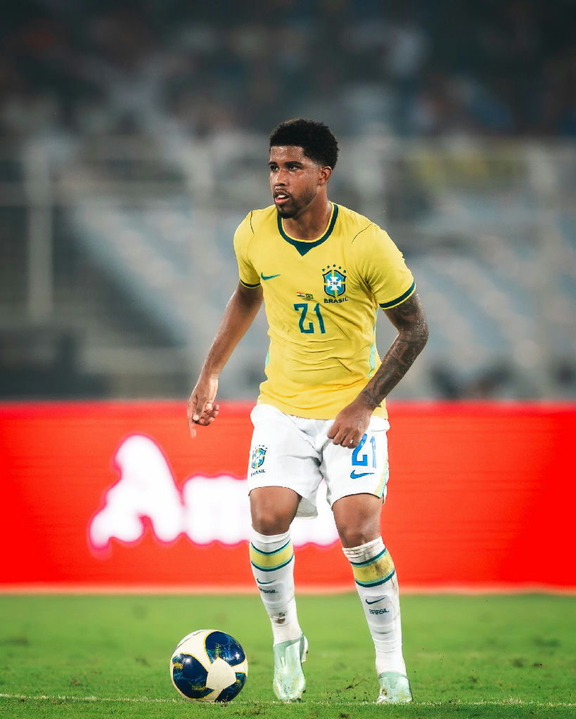 Andrey Santos celebra oportunidade e reafirma compromisso com a Seleção Brasileira