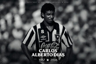 Aos 59 anos, morre em Caruaru o ex-jogador da seleção e do Botafogo Carlos Alberto Dias