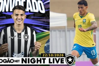 Atacante do Botafogo é convocado para a seleção brasileira sub-17