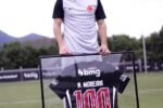 Atacante Nuno Moreira alcança a marca de cem partidas pelo Vasco