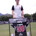 Atacante Nuno Moreira alcança a marca de cem partidas pelo Vasco
