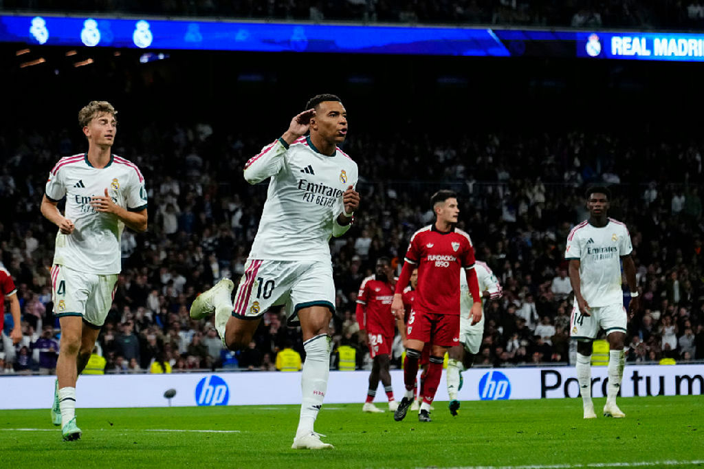 Atuação brilhante garante goleada do Real Madrid sobre o Sevilla
