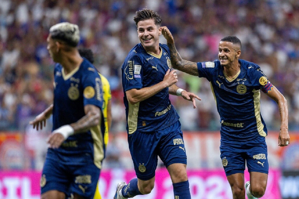 Bahia supera Mirassol na Arena Fonte Nova e retorna ao G5 do Brasileirão