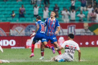 Bahia supera reação são-paulina e vence partida na Arena Fonte nova