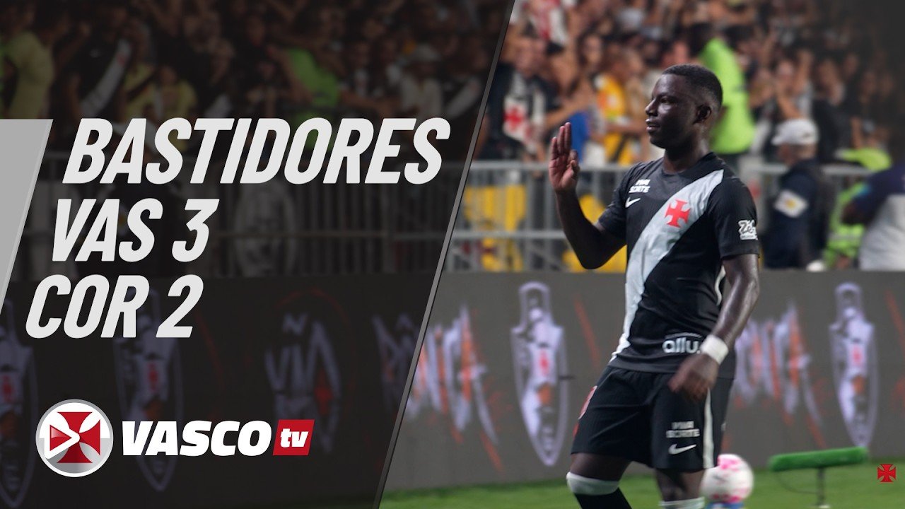 Bastidores revelados da vitória do Vasco sobre o Corinthians na vascotv