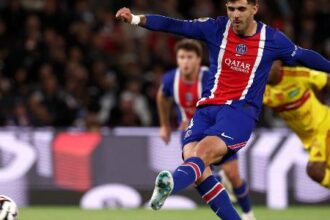 Beraldo marca e PSG garante terceira vitória consecutiva no Campeonato Francês