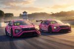 Blau Motorsport adota pintura rosa em Cascavel para campanha de conscientização