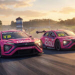 Blau Motorsport adota pintura rosa em Cascavel para campanha de conscientização