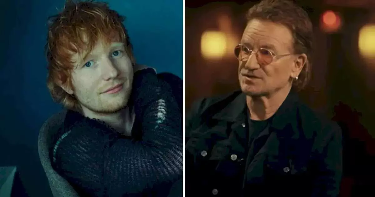 Bono revela pedido de Ed Sheeran para evitar posicionamentos políticos em parceria