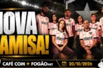 Botafogo apresenta nova camisa rosa e reduz risco de queda no brasileiro