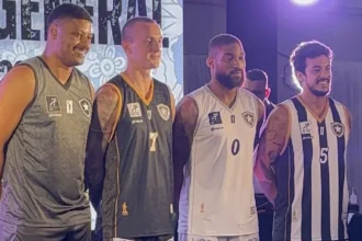 Botafogo apresenta nova linha de uniformes do basquete para o NBB