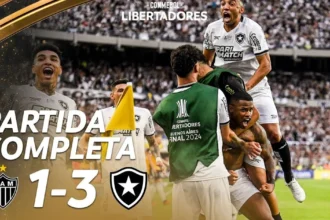 Botafogo conquista Libertadores 2024 com vitória histórica sobre o Atlético-mg