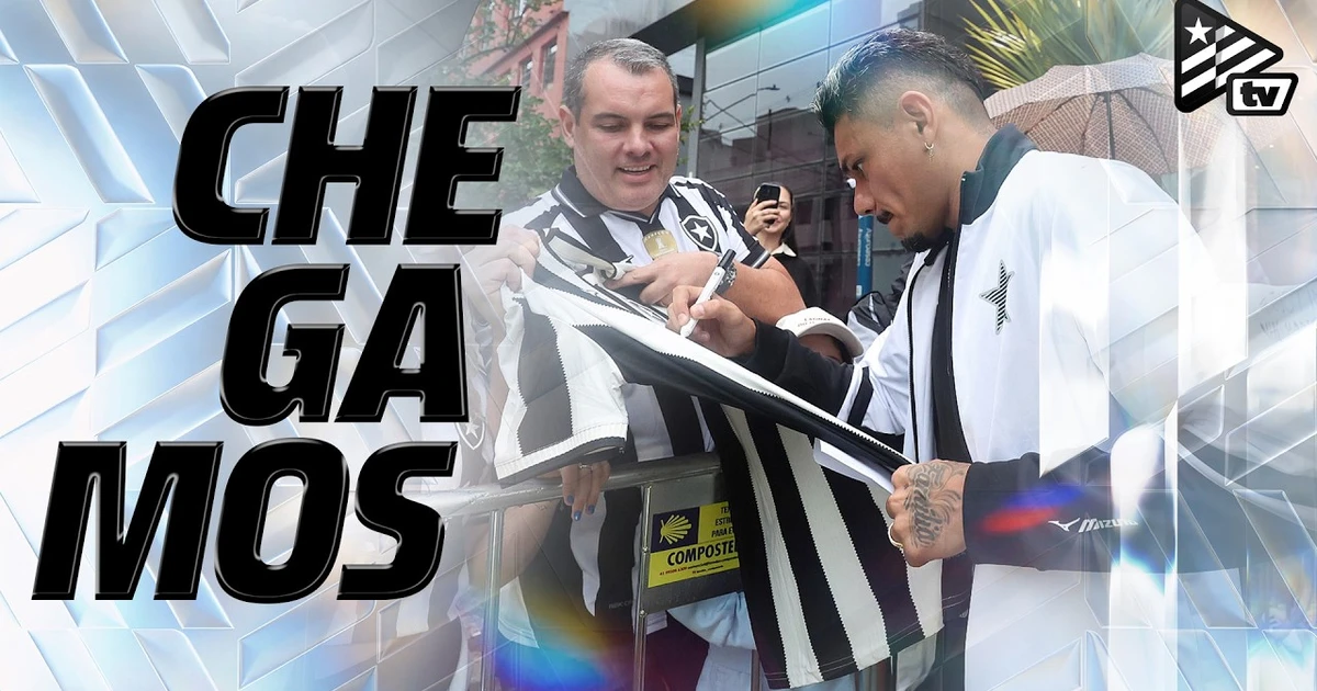 Botafogo desembarca em Curitiba sob apoio da torcida para confronto no Brasileirão