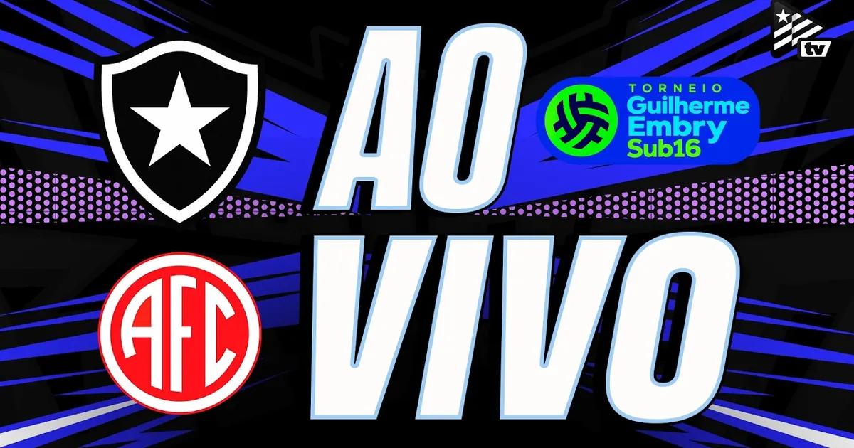 Botafogo e America se enfrentam em duelo decisivo pelo Torneio Guilherme Embry sub-16