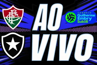 Botafogo e fluminense disputam clássico pelo torneio guilherme embry sub-16