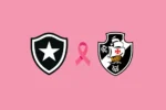 Botafogo e Vasco promovem conscientização sobre câncer de mama em ação conjunta