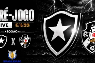 Botafogo e Vasco se enfrentam no Nilton Santos em clássico decisivo pelo Brasileirão