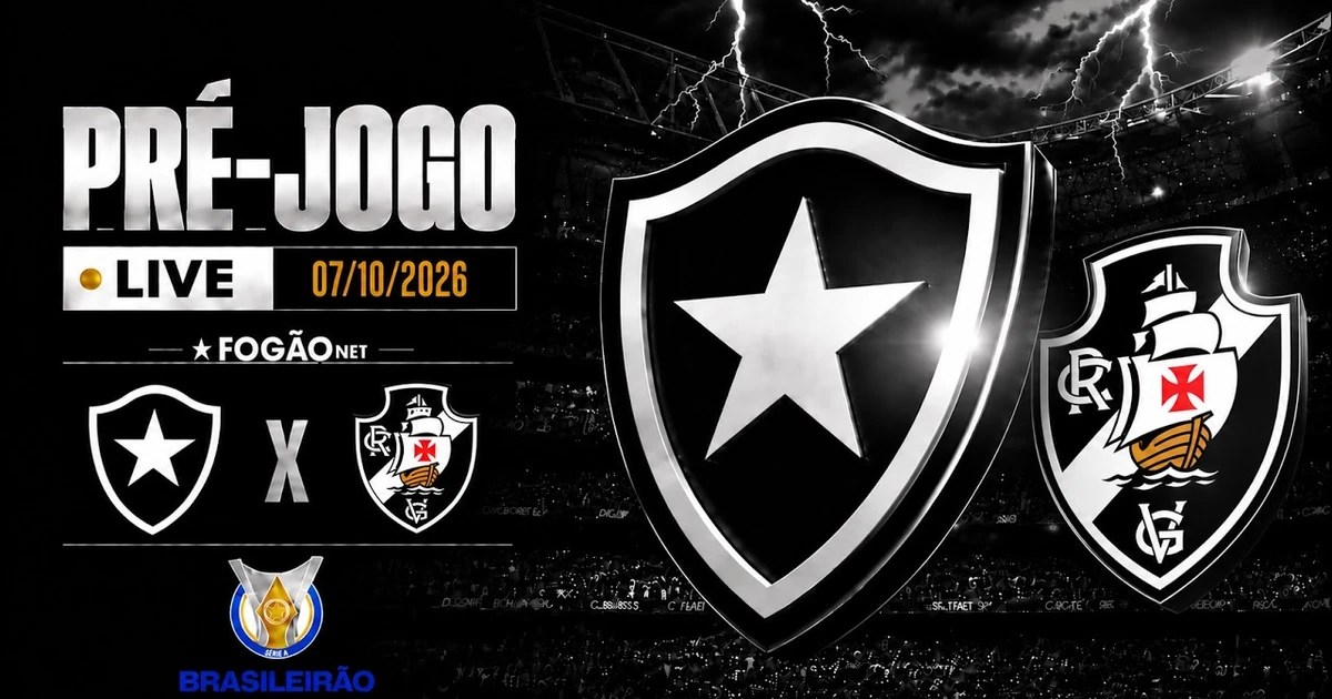 Botafogo e Vasco se enfrentam no Nilton Santos em clássico decisivo pelo Brasileirão