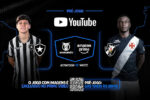 Botafogo e Vasco se enfrentam pelo Brasileirão com transmissão exclusiva no Prime Video