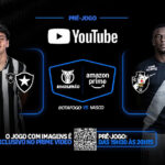 Botafogo e Vasco se enfrentam pelo Brasileirão com transmissão exclusiva no Prime Video