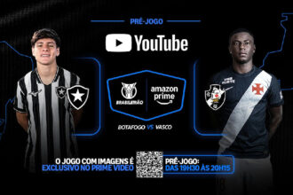 Botafogo e Vasco se enfrentam pelo Brasileirão com transmissão exclusiva no Prime Video