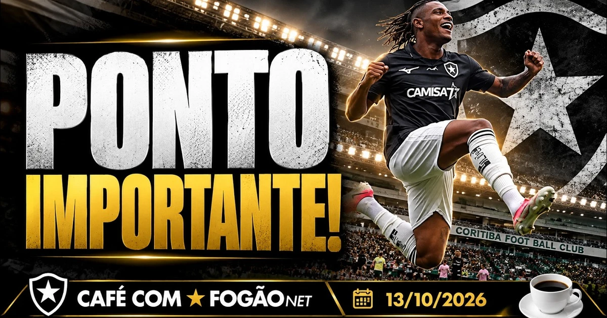 Botafogo empata COM Coritiba e Arthur Cabral amplia jejum de gols
