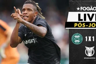 Botafogo empata com Coritiba e repercussão domina LIVE do Fogãonet