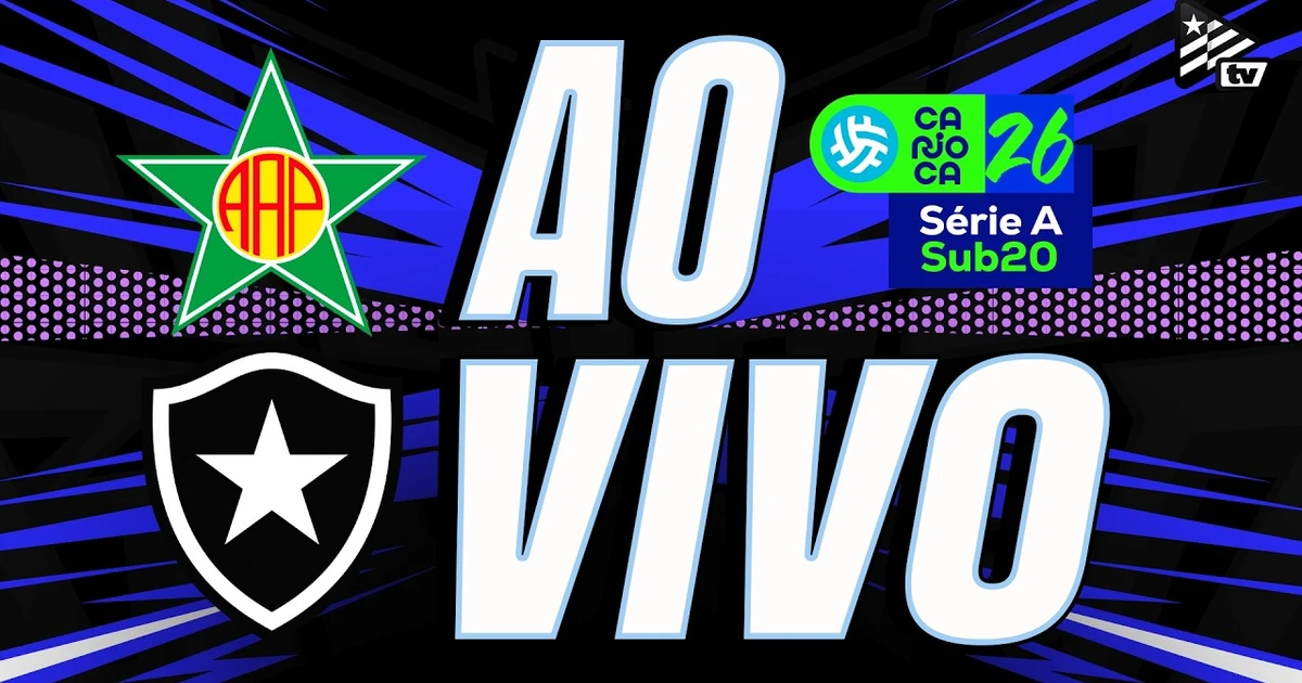Botafogo encara a Portuguesa em duelo decisivo pelo Campeonato Carioca Sub-20