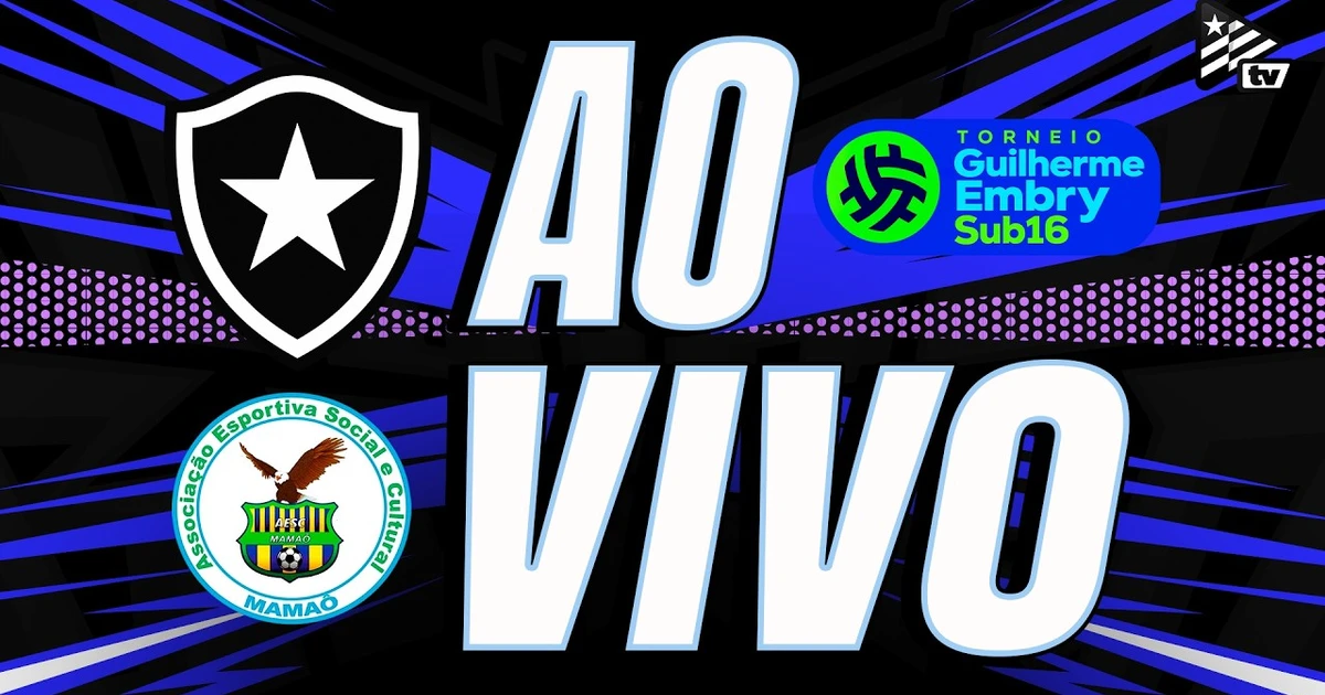 Botafogo encara o Mamaô em duelo decisivo pelo Torneio Guilherme Embry Sub-16