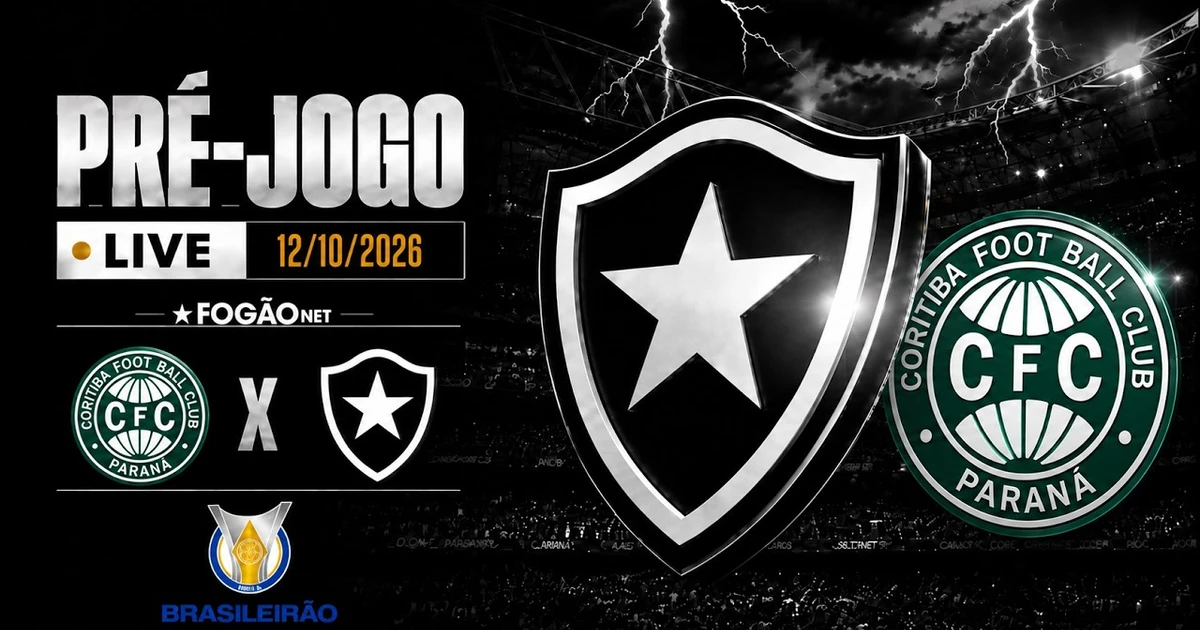 Botafogo enfrenta o Coritiba em duelo decisivo pela permanência na elite do Brasileirão