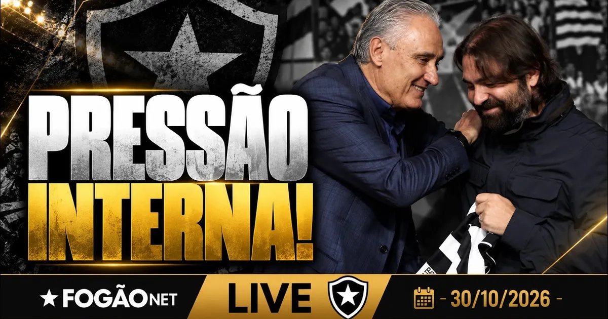 Botafogo enfrenta pressão interna e oscilação de resultados no campeonato