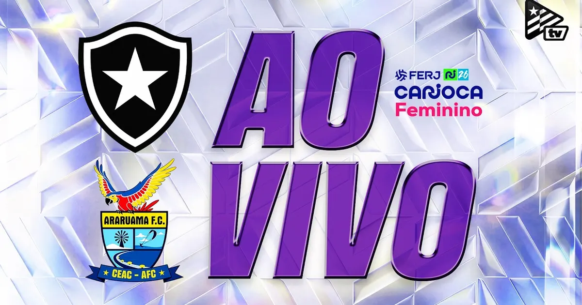 Botafogo entra em campo contra o Araruama pelo estadual Feminino