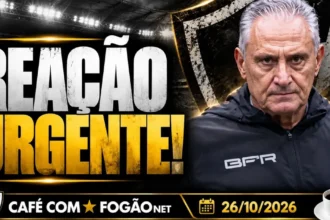 Botafogo liga alerta após derrota e Tite iguala pior início da era saf