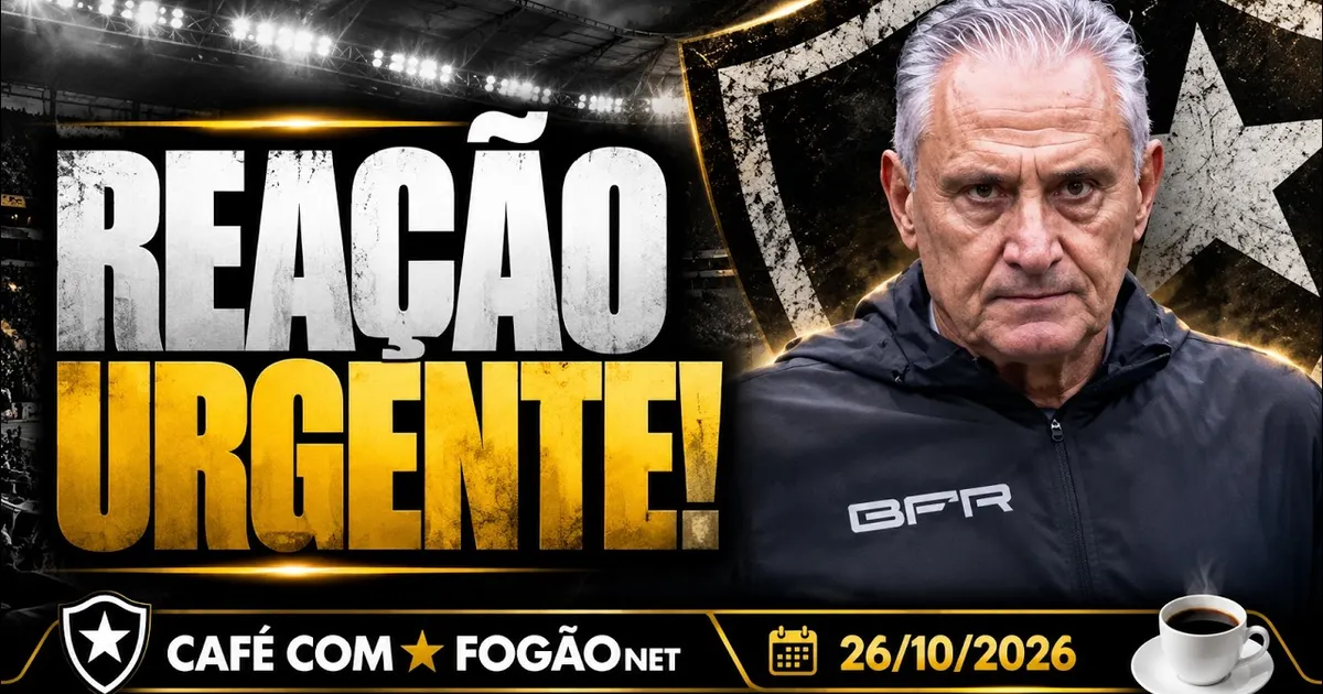 Botafogo liga alerta após derrota e Tite iguala pior início da era saf