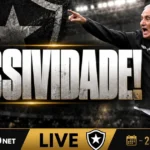 Botafogo sofre derrota dura para o Internacional no Brasileirão