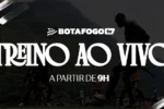 Botafogo TV realiza transmissão AO VIVO de treino aberto no CT Lonier