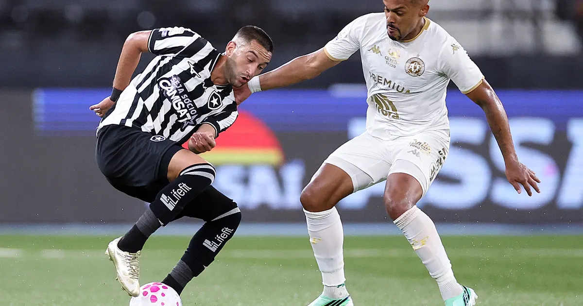 Botafogo vence chapecoense e encaminha permanência na elite do campeonato