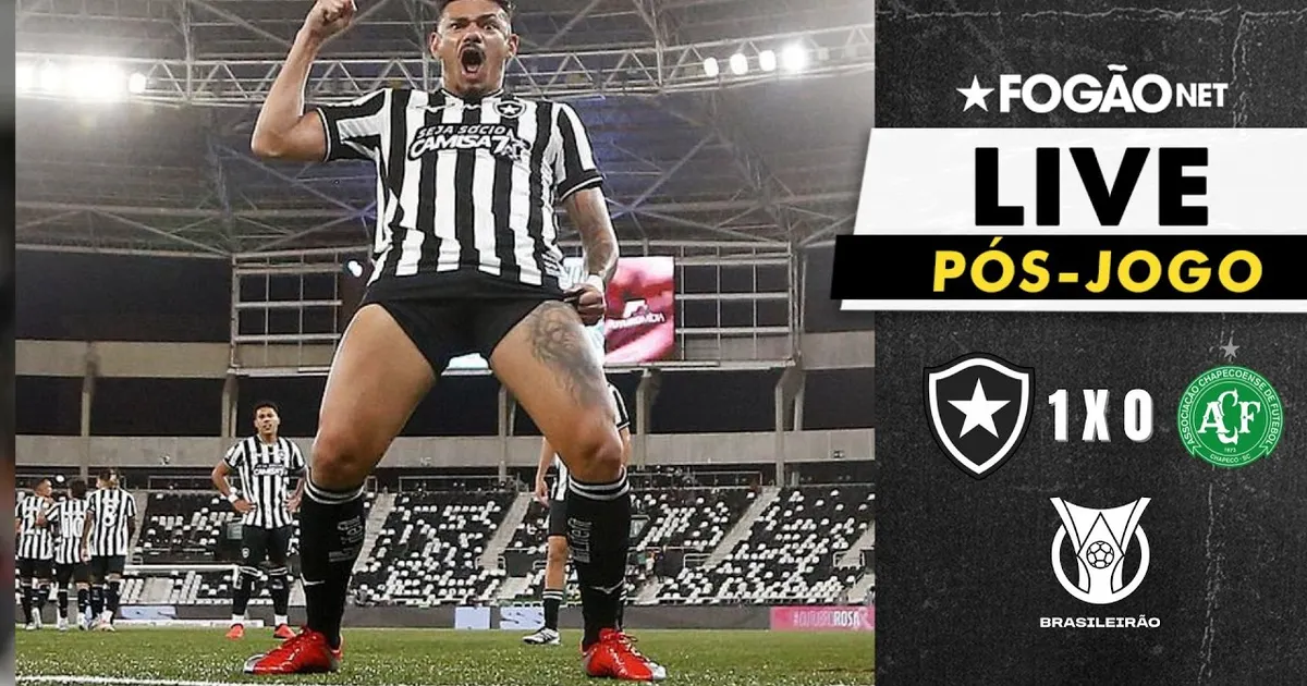 Botafogo vence chapecoense e movimenta debate na web