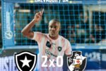 Botafogo vence o Vasco por dois a zero na Liga Nacional de Futevôlei